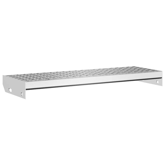 Grate Step | Silver | Galvanised Steel | 70x24x7 cm | Grate Step