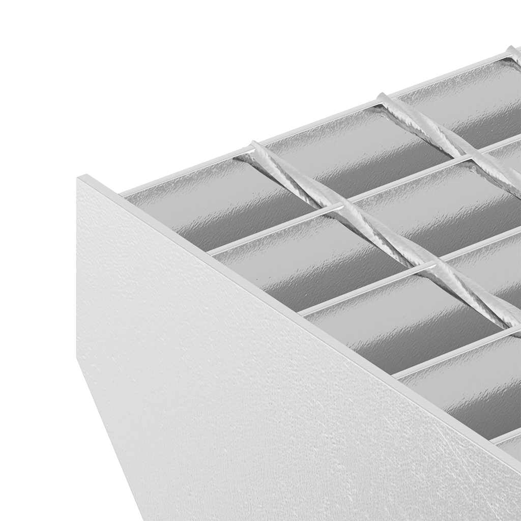 Grate Step 70x24x7 cm Galvanised Steel