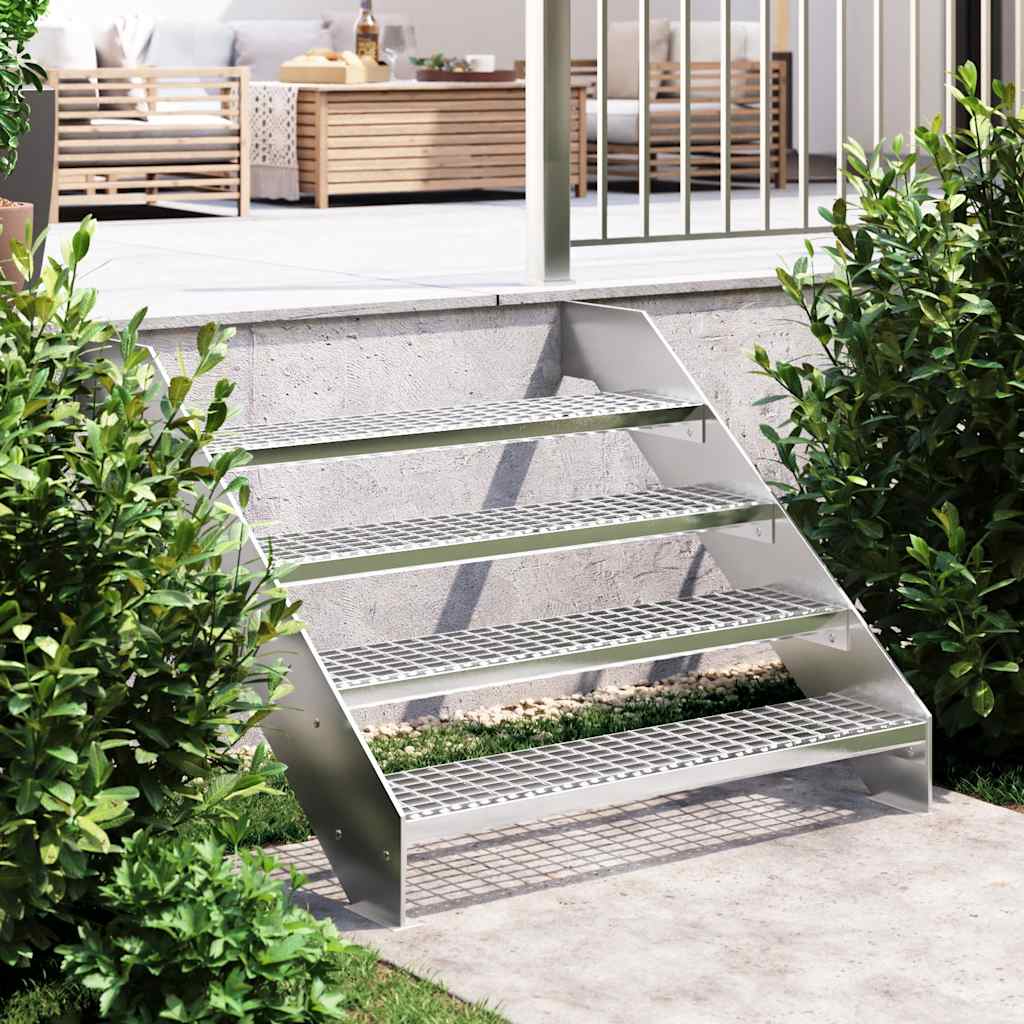 Grate Step 100x24x7 cm Galvanised Steel