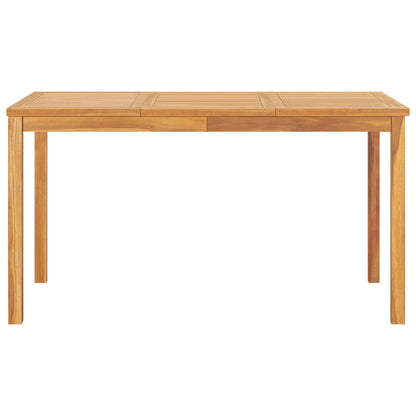 Garden Dining Set | Natural Teak | Solid Teak Wood | Medium |  Stackable