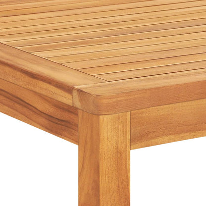 Garden Dining Set | Teak | Solid Teak Wood | Large | Stackable