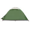 Camping Tent Dome 2-Person Green Waterproof