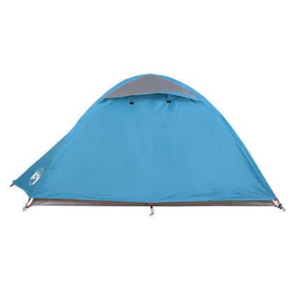 Camping Tent Dome 2-Person Blue Waterproof