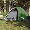 Camping Tent Dome 4-Person Green Waterproof
