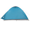 Camping Tent Dome 4-Person Blue Waterproof