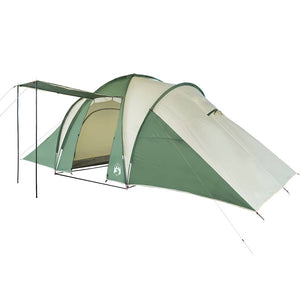 Family Tent Dome 6-Person Green Waterproof