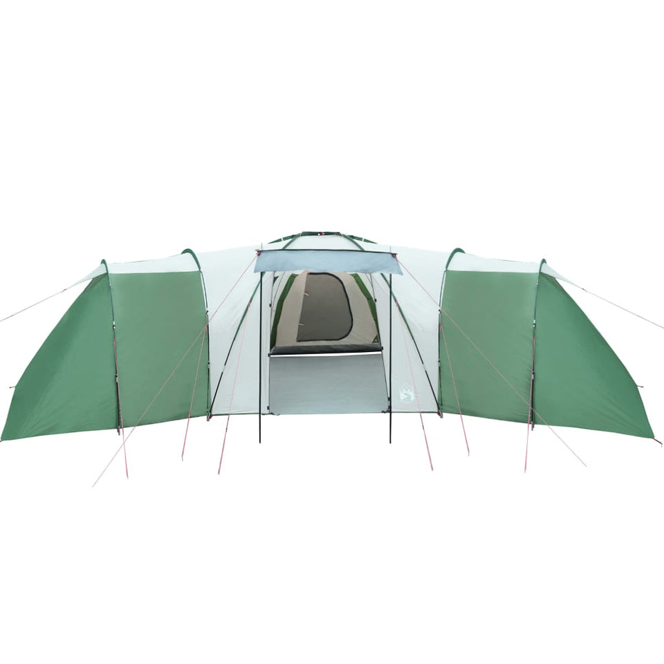 Family Tent Dome 12-Person Green Waterproof