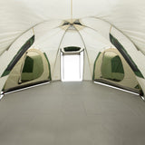 Family Tent Dome 12-Person Green Waterproof