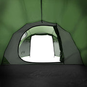 Camping Tent Tunnel 3-Person Green Waterproof