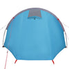 Camping Tent Tunnel 4-Person Blue Waterproof