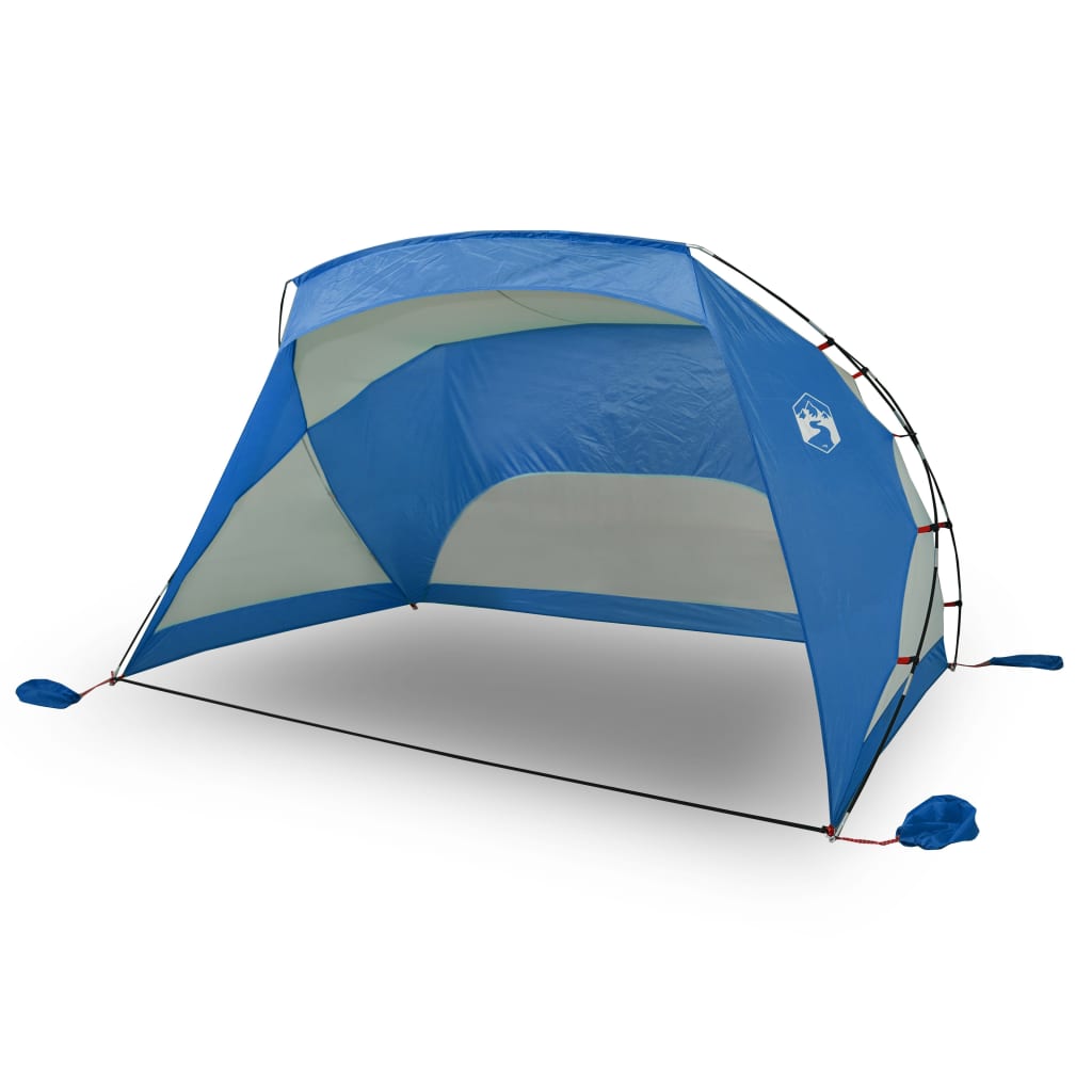 Beach Tent Azure Blue 274x178x170/148 cm 185T Polyester