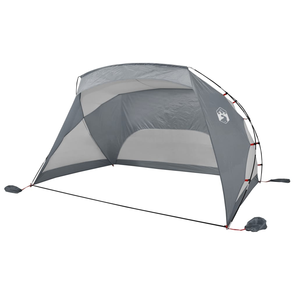 Beach Tent Grey 274x178x170/148 cm 185T Polyester