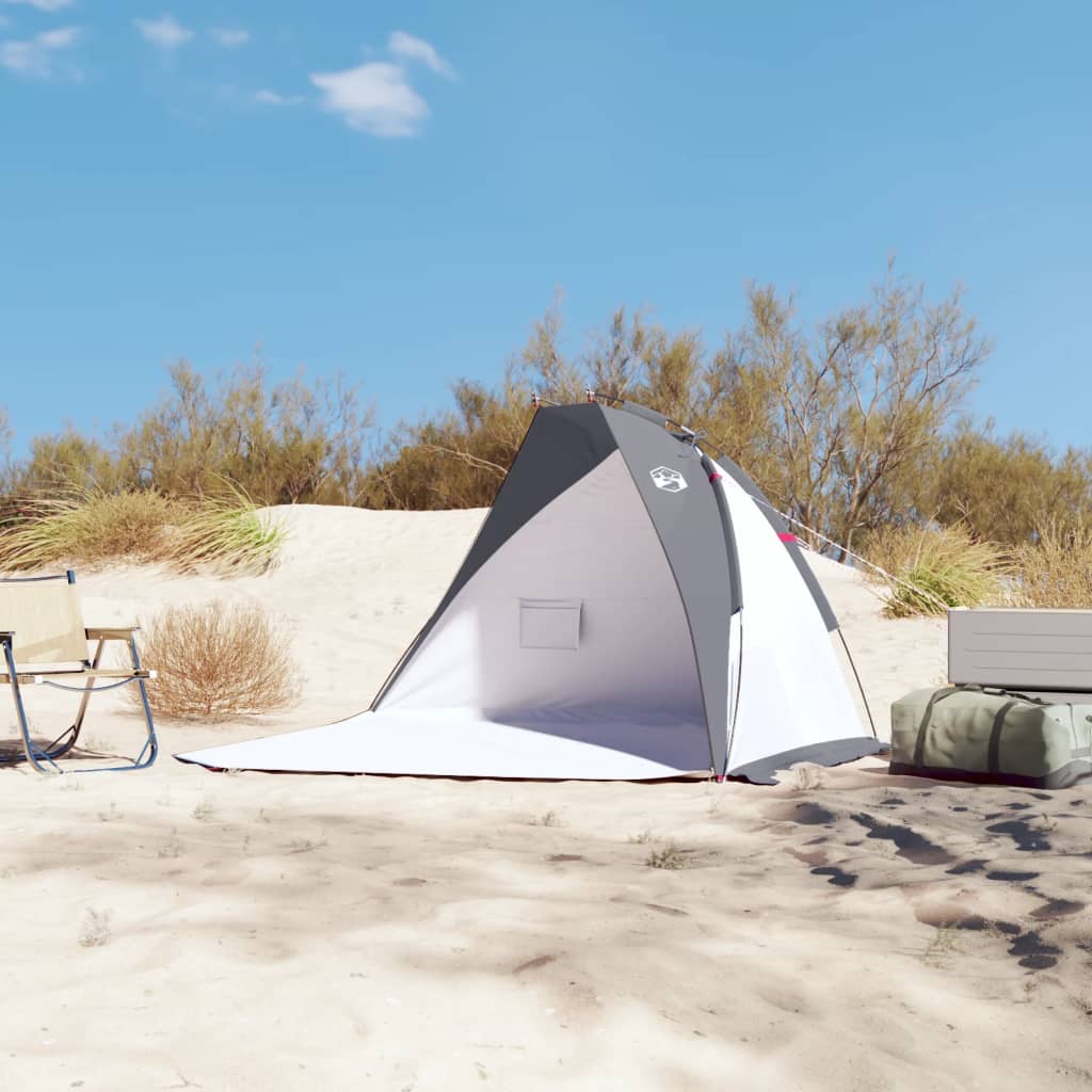 Beach Tent Grey 268x223x125 cm 185T Polyester