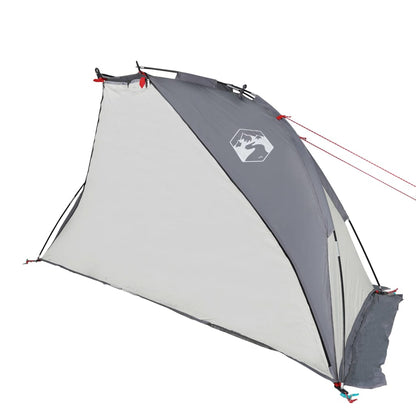 Beach Tent Grey 268x223x125 cm 185T Polyester