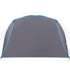 Camping Tent with Porch 4-Person Blue Waterproof