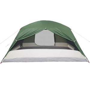 Family Tent with Porch 6-Person Green Waterproof