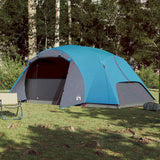 Family Tent Crossvent 8-Person Blue Waterproof