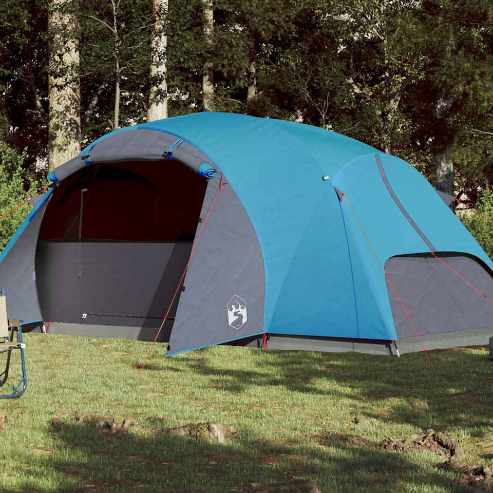 Family Tent Crossvent 8-Person Blue Waterproof