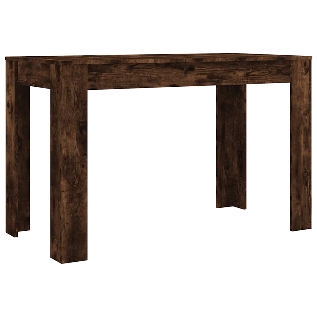 Dining Table | Smoked oak | Engineered wood | 120 x 60 x 76 cm | Durable