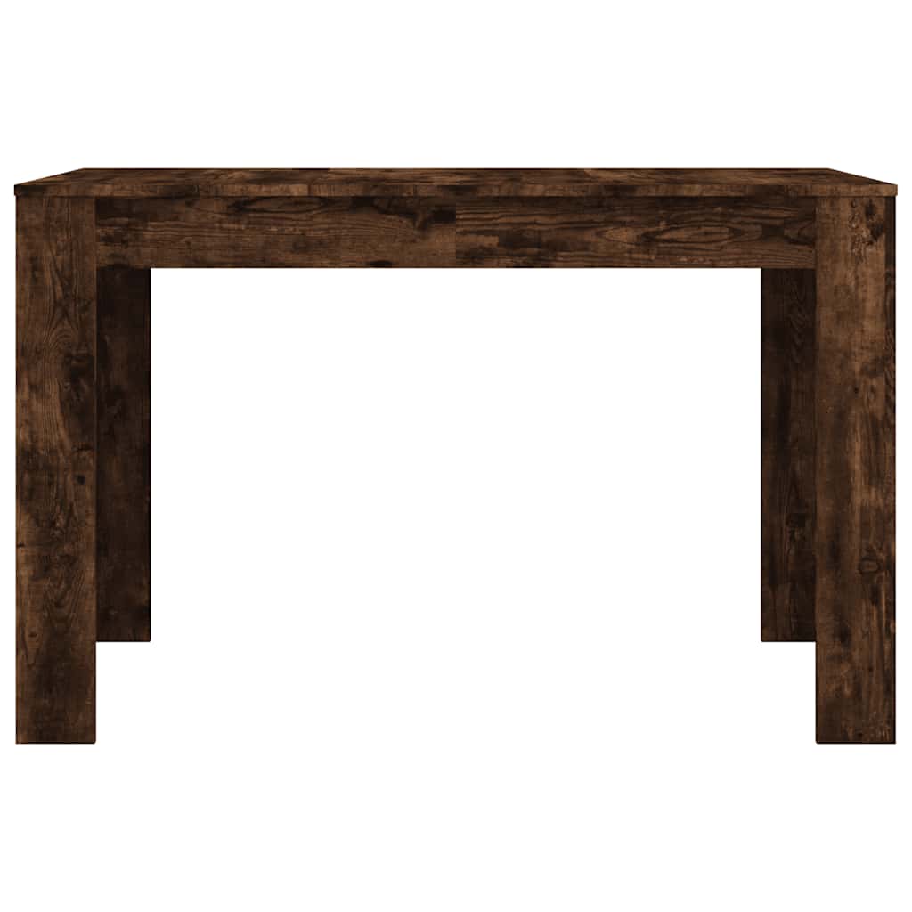 Dining Table | Smoked oak | Engineered wood | 120 x 60 x 76 cm | Durable