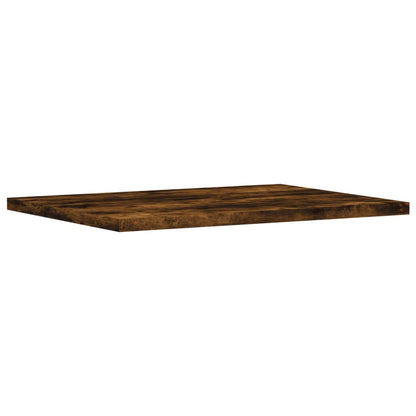 Wall Shelves 4 pcs Smoked Oak 40x30x1,5 cm Engineered Wood