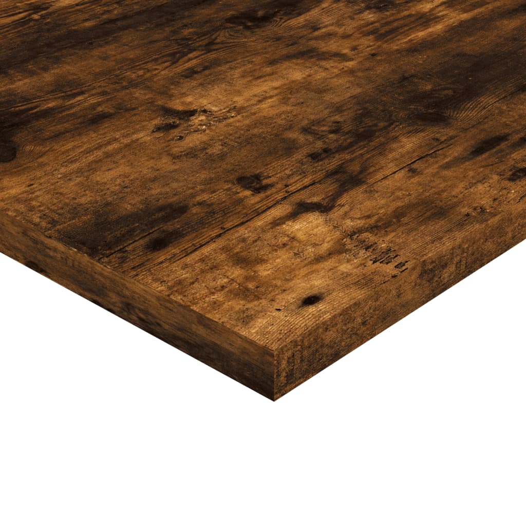 Wall Shelves 4 pcs Smoked Oak 40x30x1,5 cm Engineered Wood
