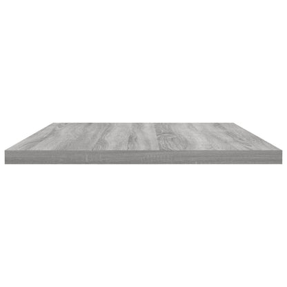 Wall Shelves 4 pcs Grey Sonoma 60x30x1,5 cm Engineered Wood