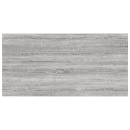 Wall Shelves 4 pcs Grey Sonoma 60x30x1,5 cm Engineered Wood