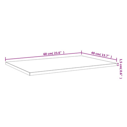 Wall Shelves 4 pcs Grey Sonoma 60x40x1,5 cm Engineered Wood