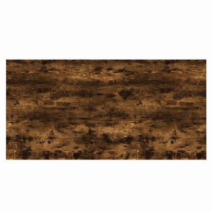Wall Shelves 4 pcs Smoked Oak 80x40x1,5 cm Engineered Wood
