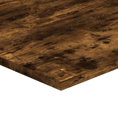 Wall Shelves 4 pcs Smoked Oak 80x40x1,5 cm Engineered Wood