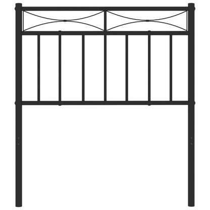 Metal Replace Headboard Black 75 cm
