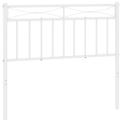 Metal Replace Headboard White 100 cm