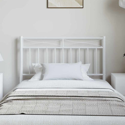Metal Replace Headboard White 100 cm