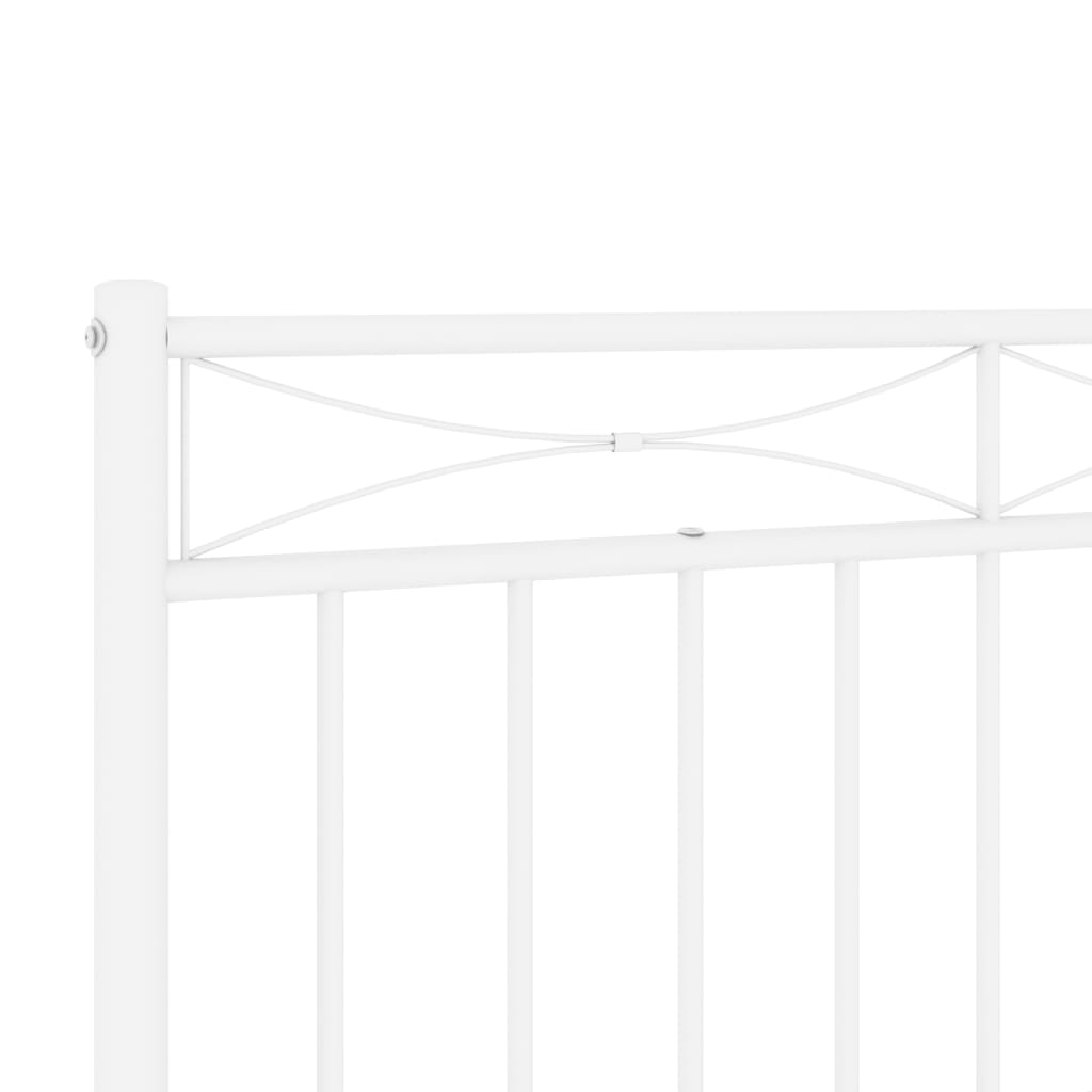 Metal Replace Headboard White 200 cm