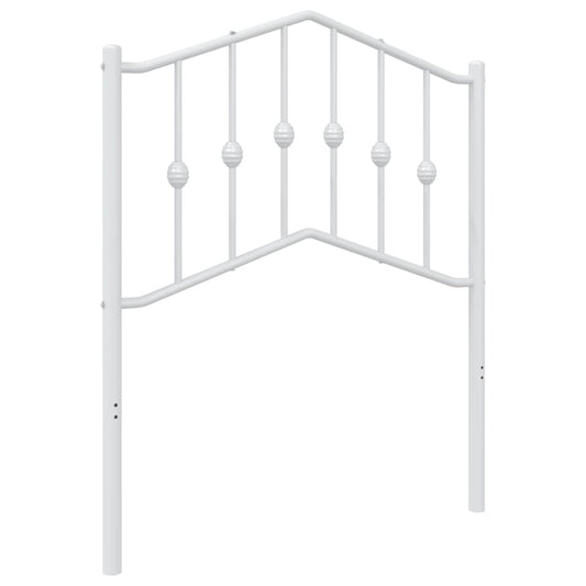 Metal Replace Headboard White 75 cm