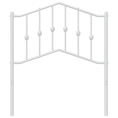 Metal Replace Headboard White 80 cm