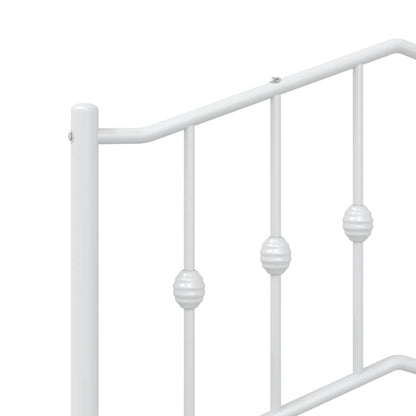 Metal Replace Headboard White 90 cm