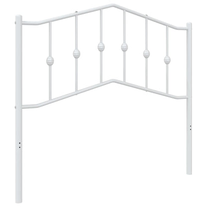 Metal Replace Headboard White 100 cm