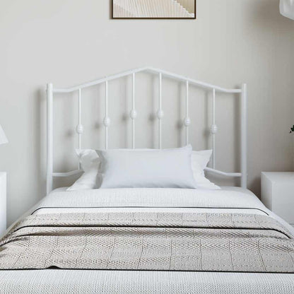 Metal Replace Headboard White 100 cm