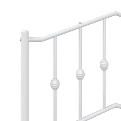 Metal Replace Headboard White 100 cm