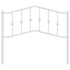Metal Headboard White 107 cm