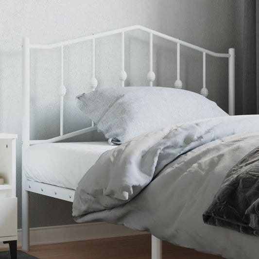 Metal Replace Headboard White 107 cm