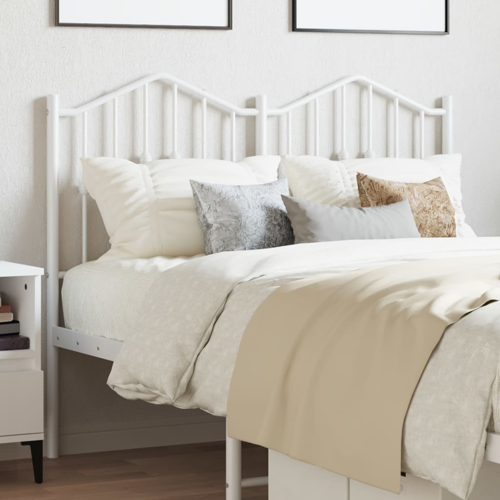 Metal Replace Headboard White 120 cm