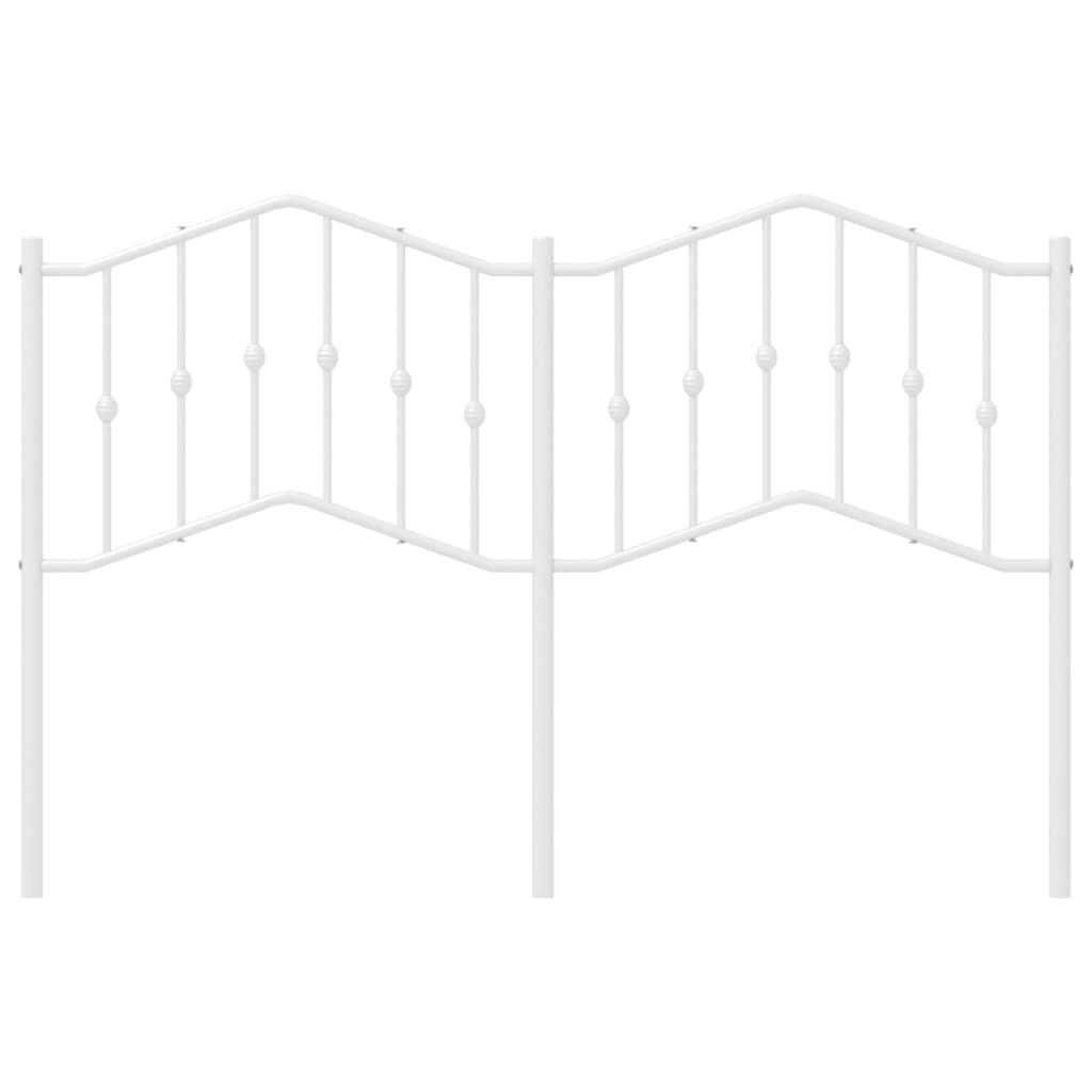 Metal Replace Headboard White 140 cm