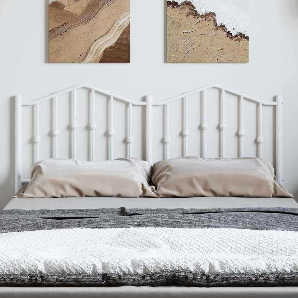 Metal Replace Headboard White 150 cm