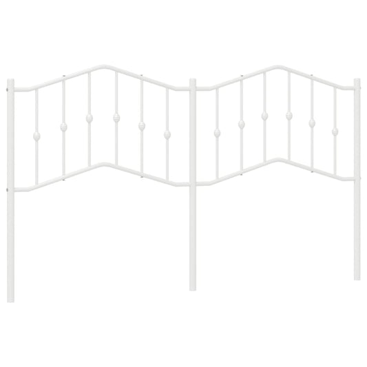 Metal Replace Headboard White 160 cm