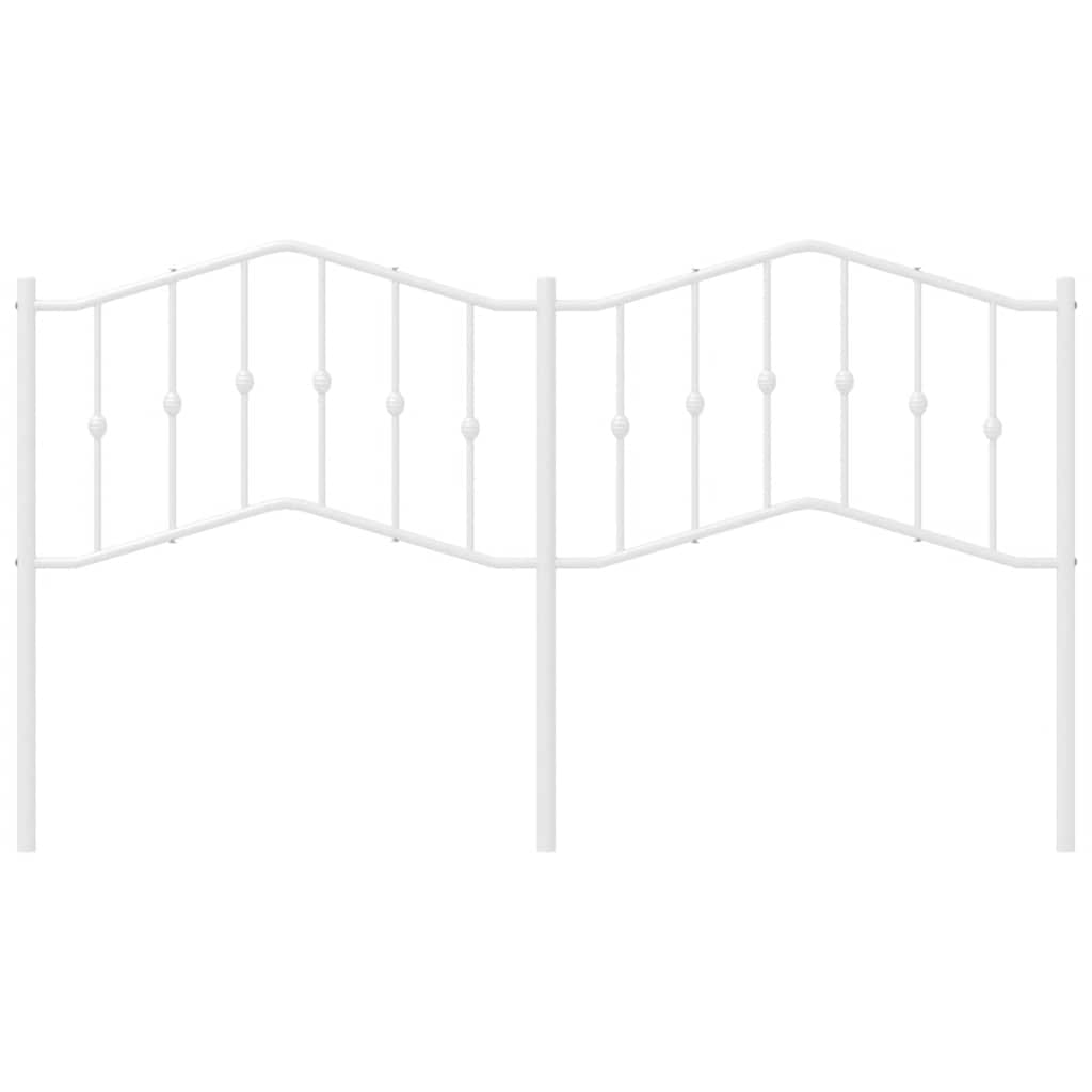 Metal Replace Headboard White 180 cm