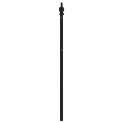 Metal Replace Headboard Black 100 cm