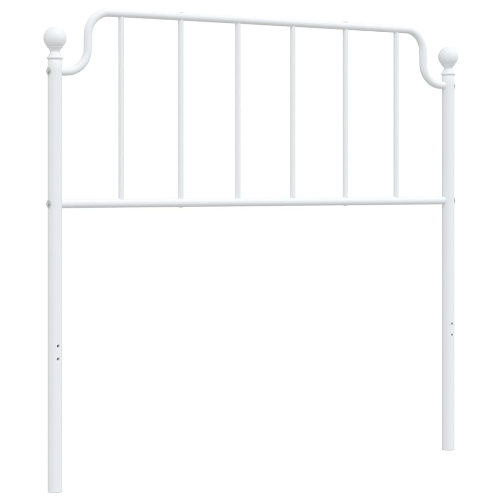 Metal Replace Headboard White 100 cm